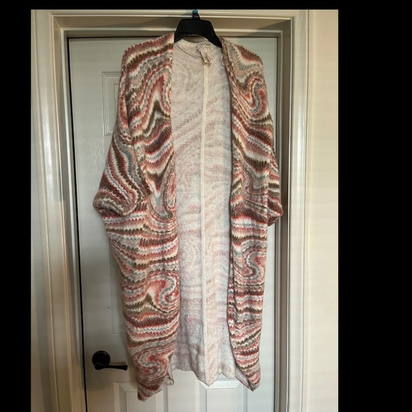 Free People fuzzy cardigan duster - Picture 5 of 7